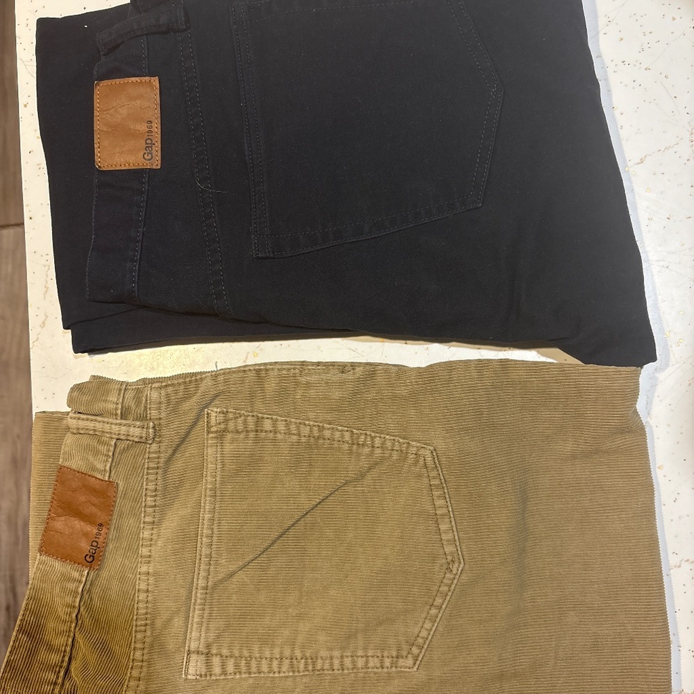 GAP straight pants.